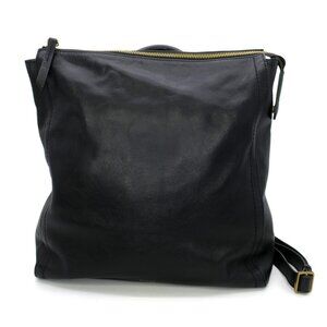 FOSSIL Parker Convertible Backpack Bag Black Leather ZB1515 Purse